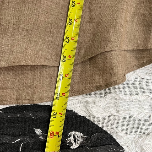 Apolis Global Citizen Military Woven Button Linen Work LS Shirt Men’s XL Office - Picture 8 of 10